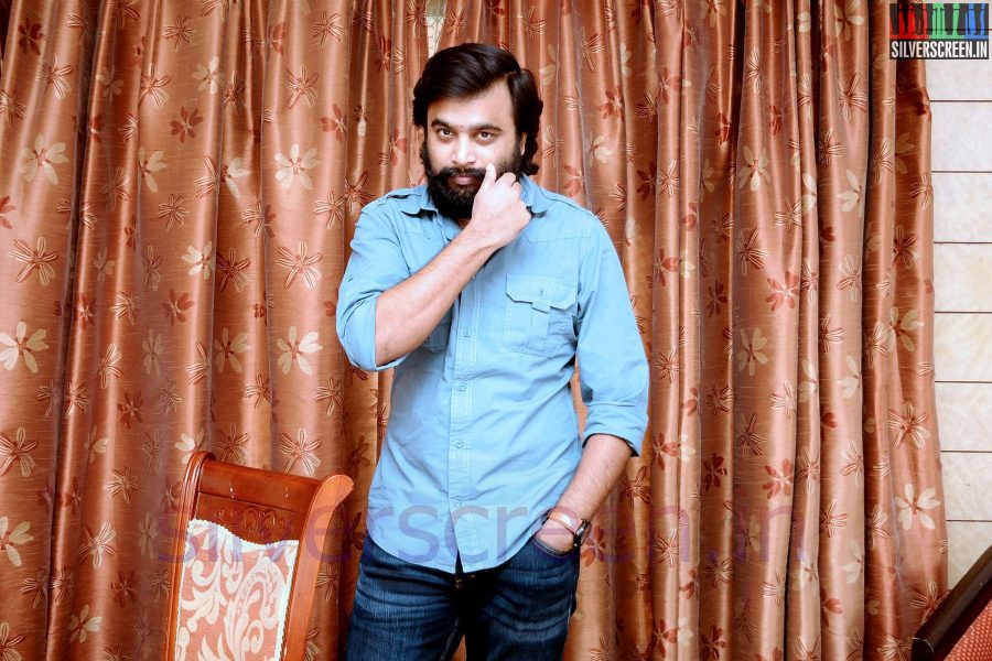 Actor Sasikumar at Tharai Thappattai (Or Thaarai Thappatai) Movie Launch or Pooja Event