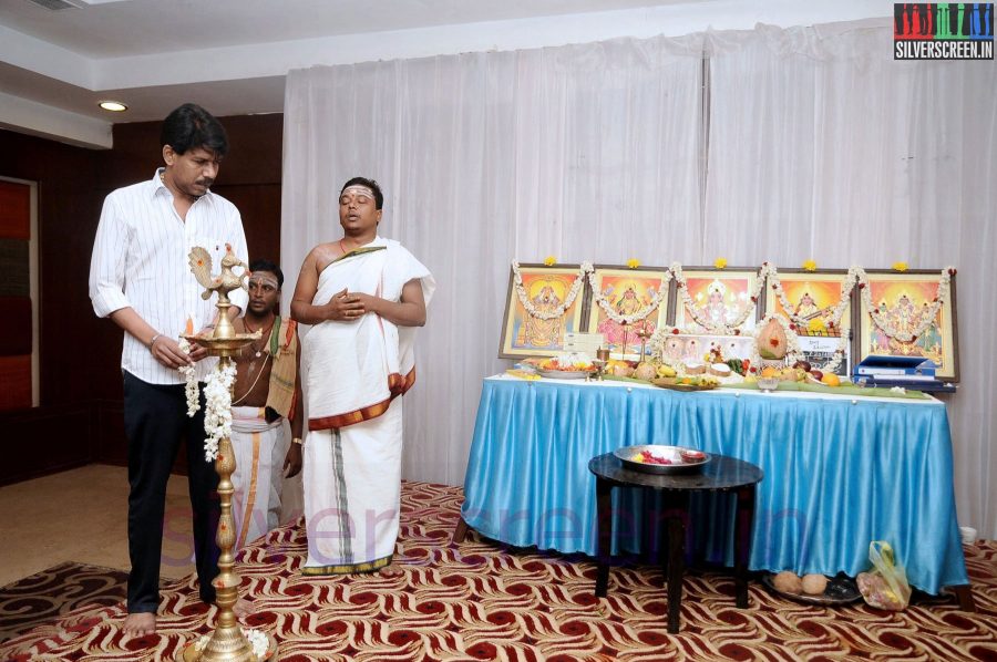 Director Bala at Tharai Thappattai (Or Thaarai Thappatai) Movie Launch or Pooja Event