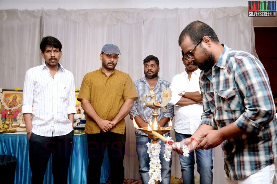 Director Bala at Tharai Thappattai (Or Thaarai Thappatai) Movie Launch or Pooja Event