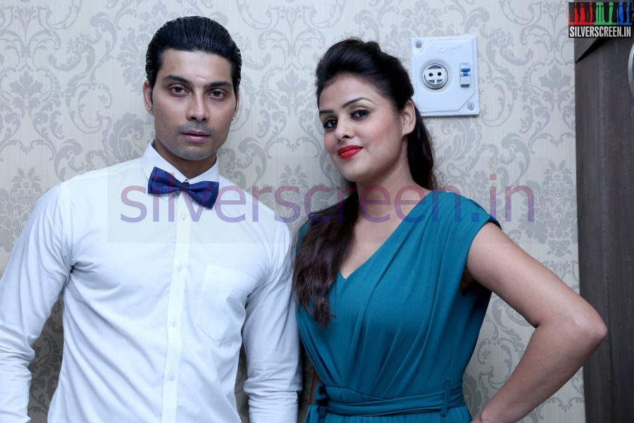 Chennai Model Kavitha and Dominic at the Toni & Guy Essensuals Mogappair Launch