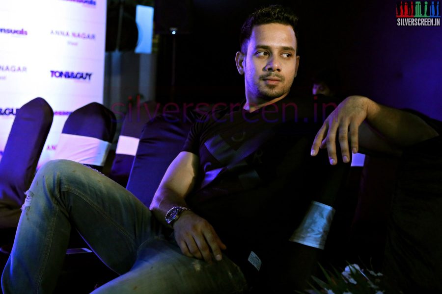 Actor Bharath at the Toni & Guy Essensuals Launch July 2014