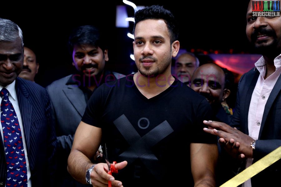 Actor Bharath at the Toni & Guy Essensuals Launch July 2014