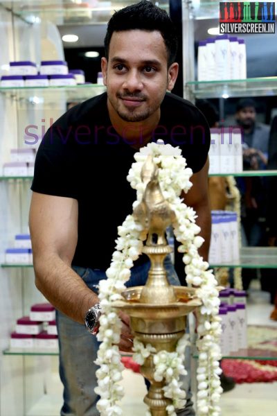 Actor Bharath at the Toni & Guy Essensuals Launch July 2014