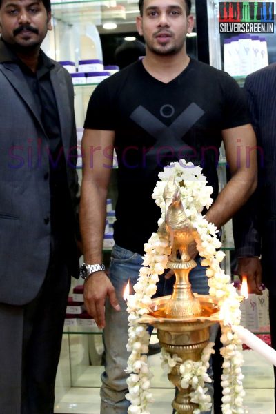 Actor Bharath at the Toni & Guy Essensuals Launch July 2014