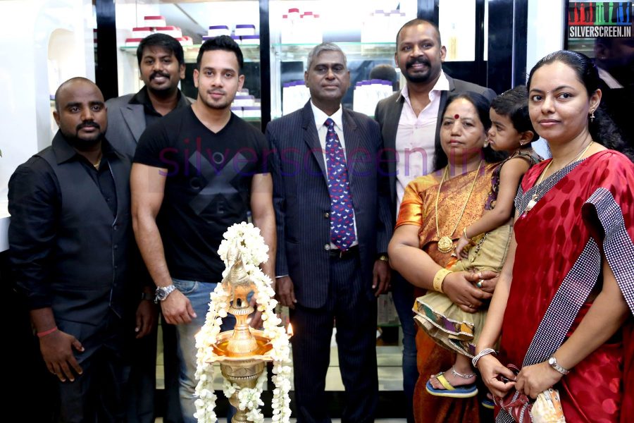 Actor Bharath at the Toni & Guy Essensuals Launch July 2014