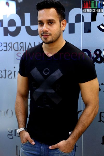 Actor Bharath at the Toni & Guy Essensuals Launch July 2014