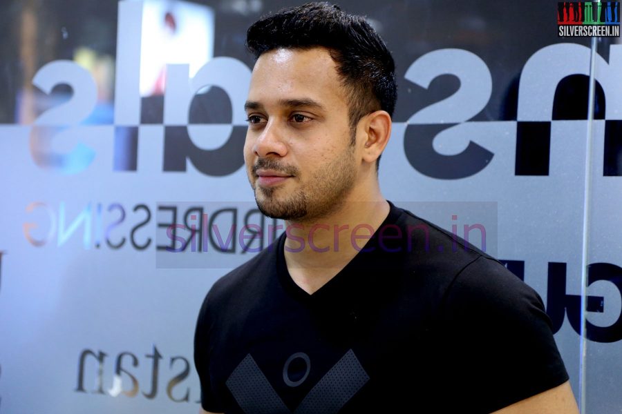 Actor Bharath at the Toni & Guy Essensuals Launch July 2014