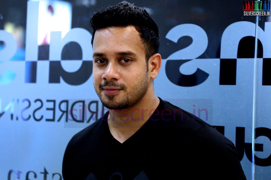 Actor Bharath at the Toni & Guy Essensuals Launch July 2014