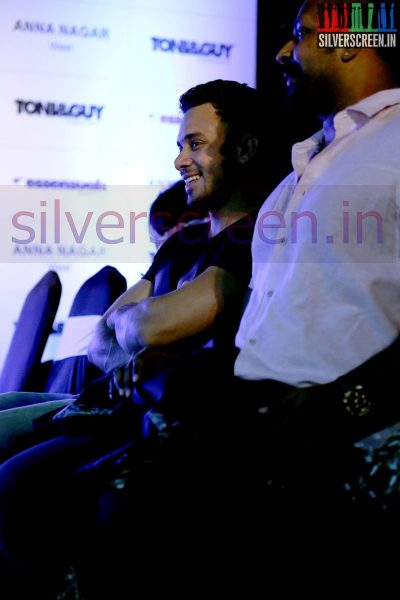 Actor Bharath at the Toni & Guy Essensuals Launch July 2014