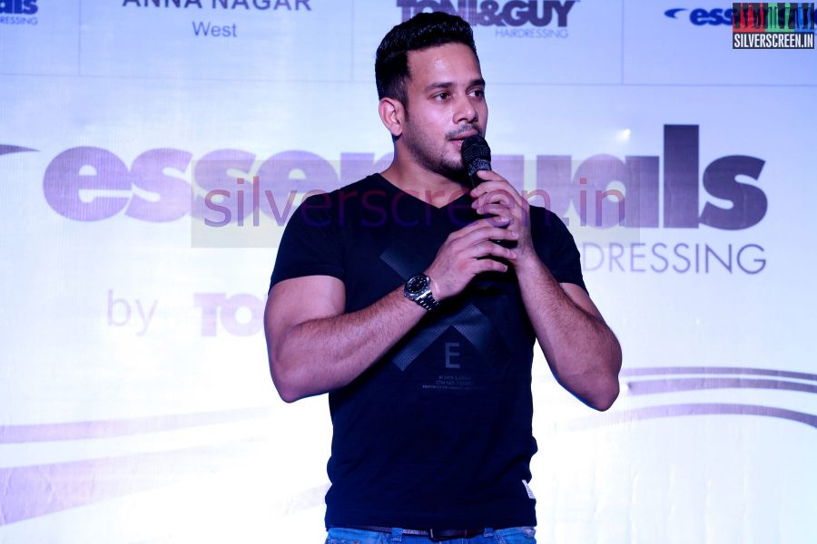 Actor Bharath at the Toni & Guy Essensuals Launch July 2014