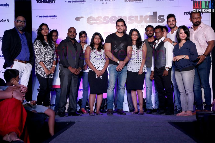 Actor Bharath at the Toni & Guy Essensuals Launch July 2014