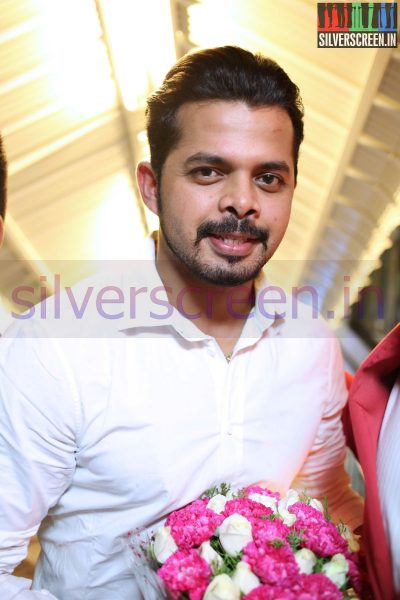 Cricket Player Sreesanth at the Toni & Guy launch at Harrington Road on 23rd July 2014