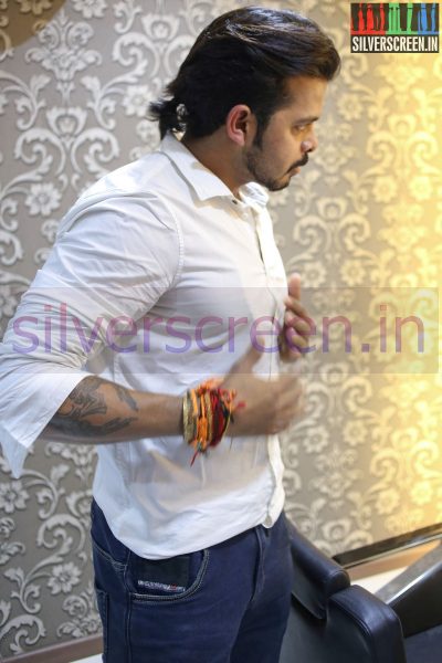 Cricket Player Sreesanth at the Toni & Guy launch at Harrington Road on 23rd July 2014