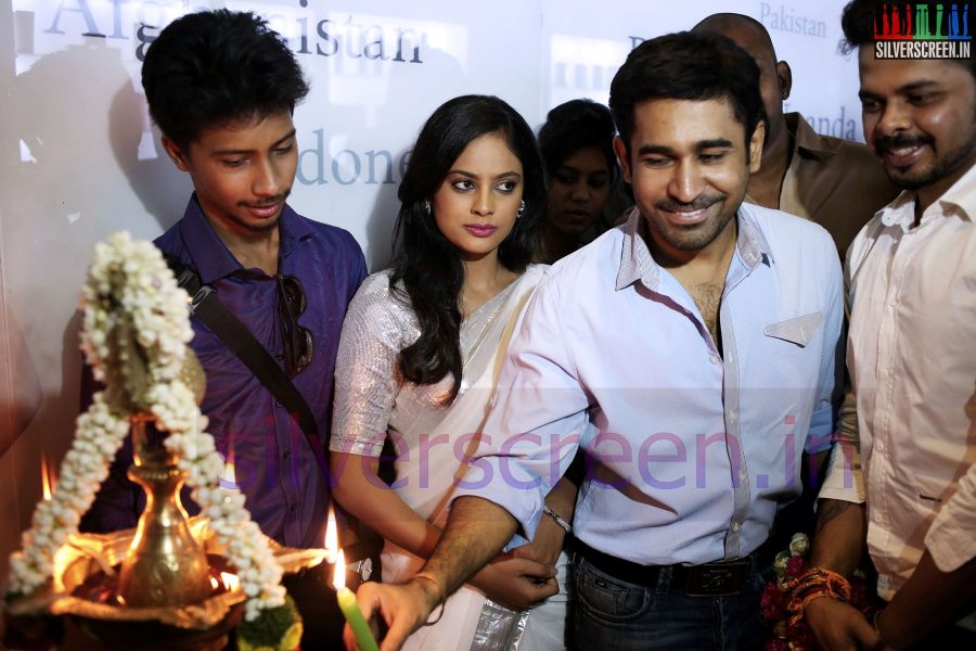 Actress Nandita and Vijay Anthony at the Toni & Guy launch at Harrington Road on 23rd July 2014