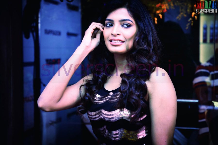 Actress Sanchita Shetty at the Toni & Guy Essensuals Mogappair Launch