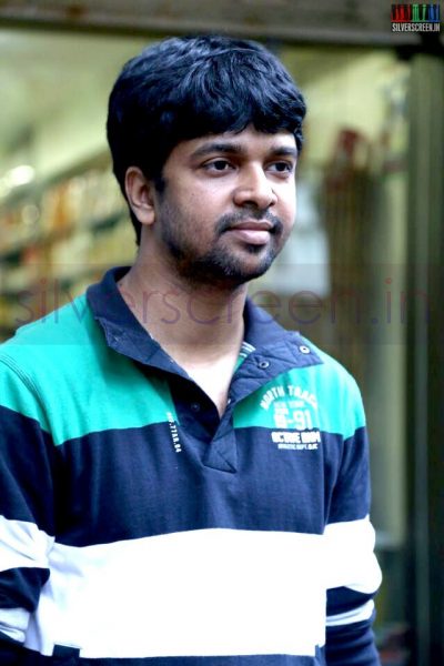 Lyricist Madhan Karky at the Vairamuthu Press Meet July 7 2014