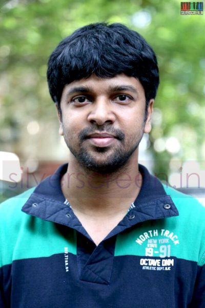 Lyricist Madhan Karky at the Vairamuthu Press Meet July 7 2014