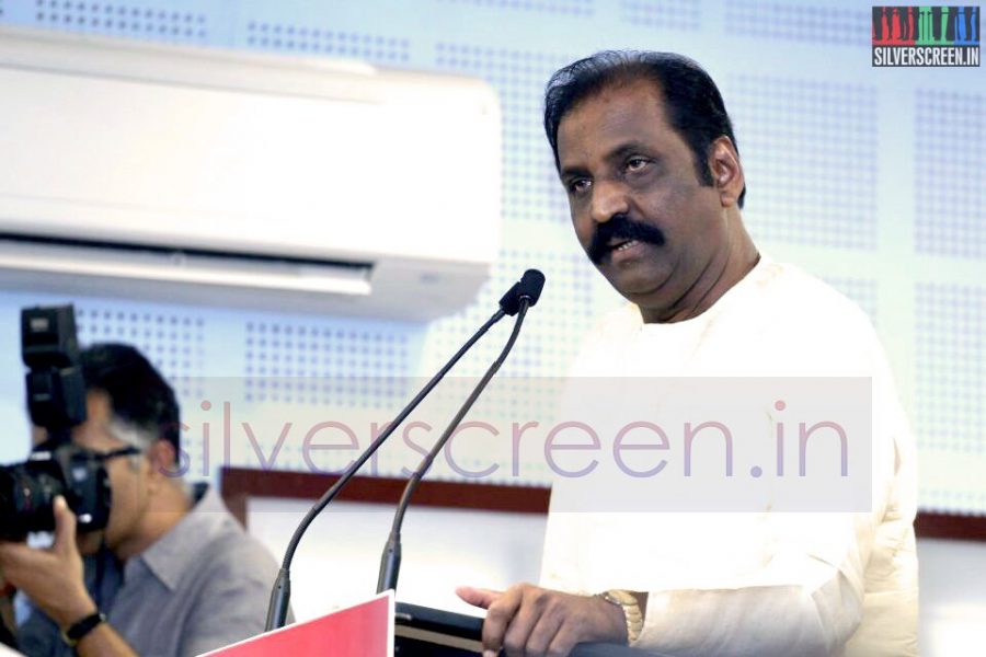 Lyricist Vairamuthu at his Press Meet July 7 2014