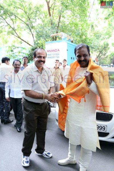 Lyricist Vairamuthu at his Press Meet July 7 2014