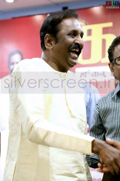 Lyricist Vairamuthu at his Press Meet July 7 2014