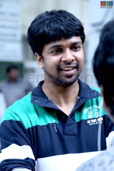 Lyricist Madhan Karky at the Vairamuthu Press Meet July 7 2014