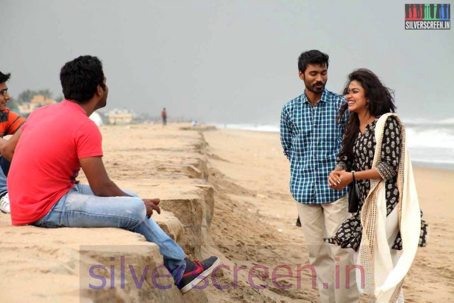 Actor Dhanush and Amala Paul in Velaiyilla Pattathari or VIP