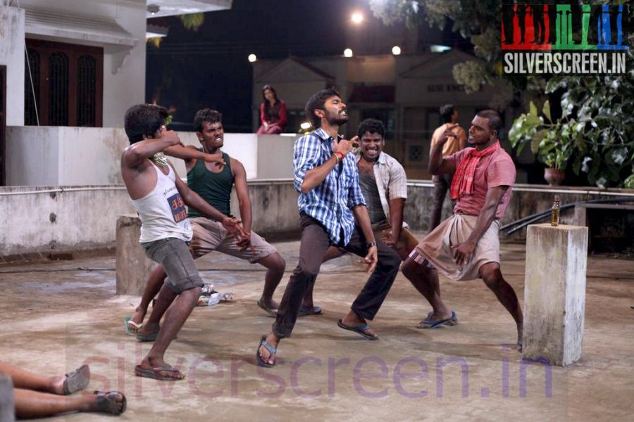 Actor Dhanush in Velaiyilla Pattathari Movie Stills