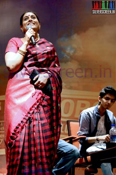 Actress Saranya Ponvannan at Vellayilla Patadhari (VIP) Audio Launch HQ Images