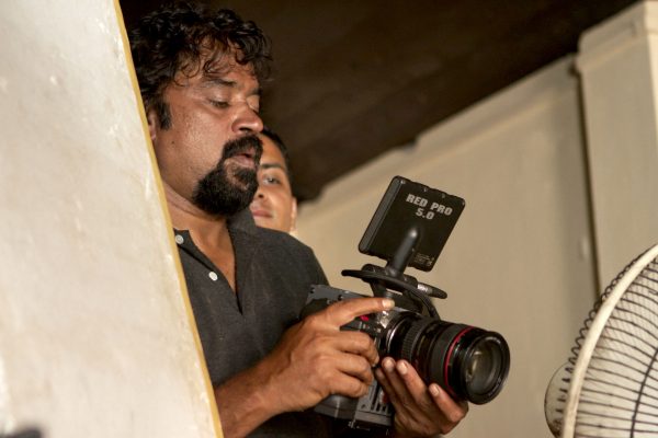 Santosh-Sivan  Inam Movie Working-Still