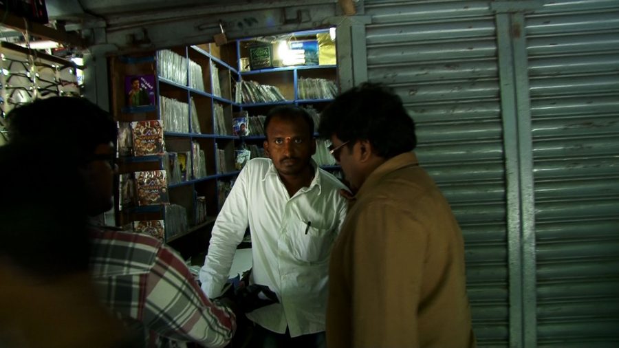 Actor R Parthiban Participates In An Anti-Piracy Raid At Burma Bazaar Stills