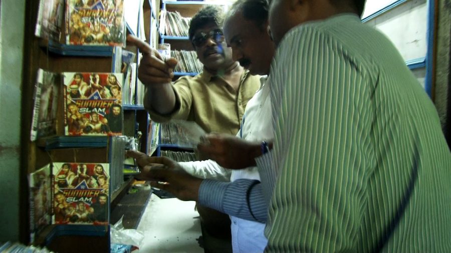 Actor R Parthiban Participates In An Anti-Piracy Raid At Burma Bazaar Stills