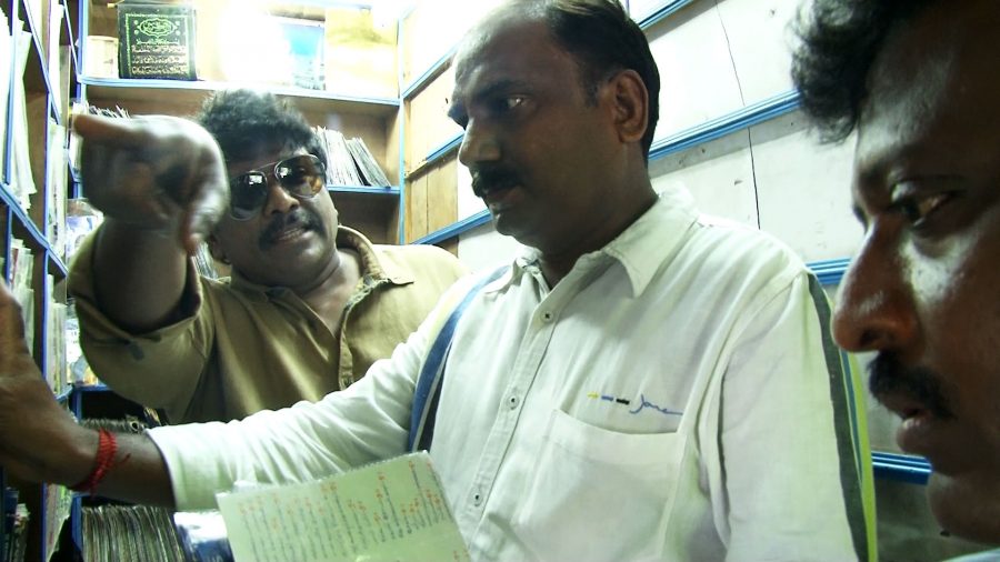 Actor R Parthiban Participates In An Anti-Piracy Raid At Burma Bazaar Stills