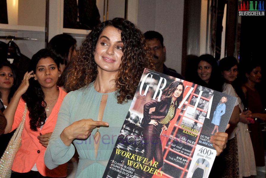 Actress Kangana Ranaut at Grazia Magazine Launch Stills