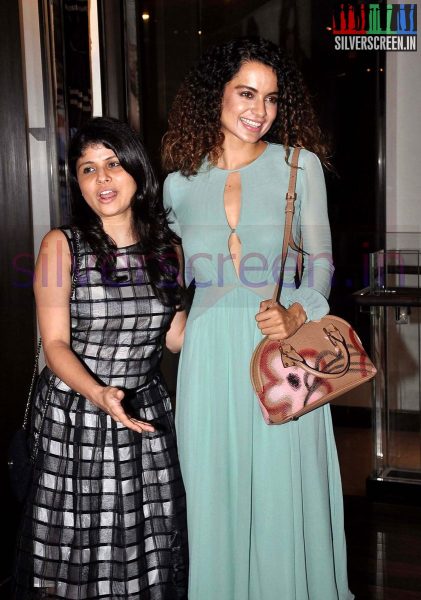 Grazia Magazine Editor Mehernaaz Dhondy and Actress Jangana Ranaut at Grazia Magazine Launch Stills