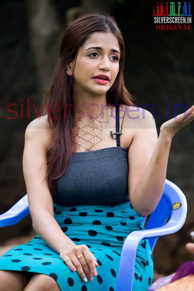 Actress Anaika Soti at the Kaaviya Thalaivan Press Meet HQ Photos (Photo: Sriram Narasimhan)