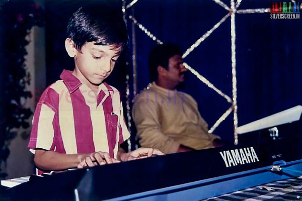 Anirudh Ravichander Childhood Photos