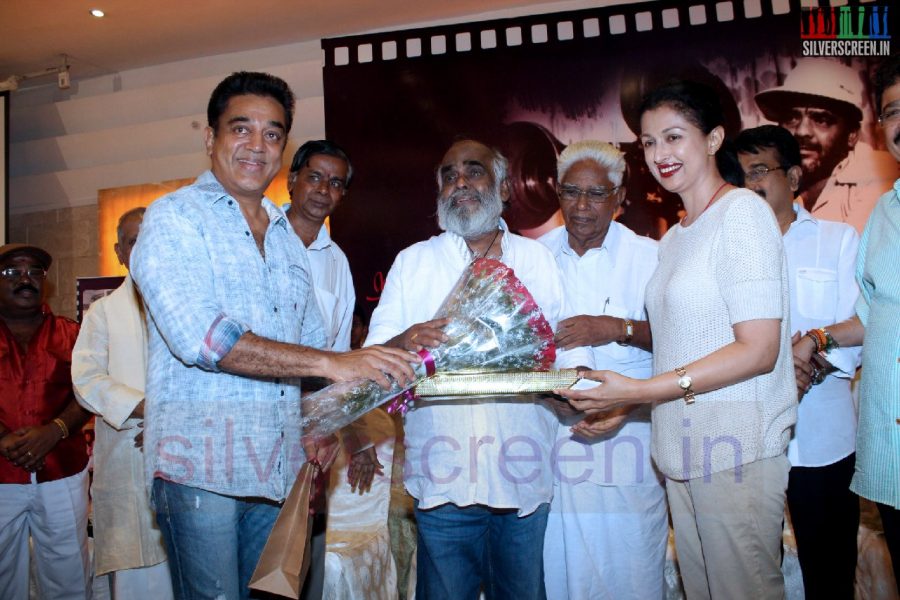 Actor Kamal Haasana and Actress Gouthami in Director RC Sakthi Birthday Celebration Stills