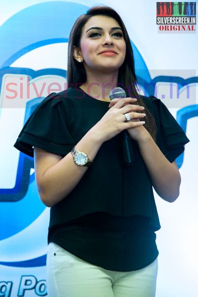 Hansika Motwani at an Endorsement event in Chennai HQ