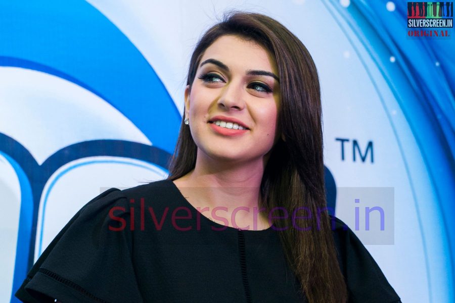 Hansika Motwani at an Endorsement event in Chennai HQ