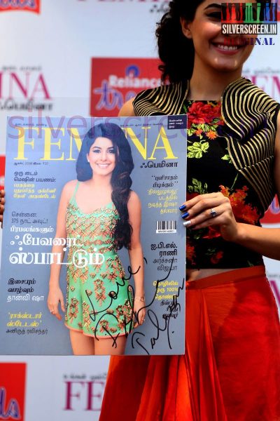 Isha Talwar Unveils the Femina Tamil August Cover