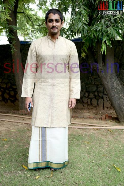 Actor Siddharth at the Kaaviya Thalaivan Press Meet