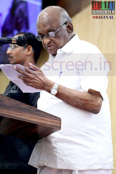 Director SP Muthuraman at the event by The Chambers of Commerce Honoring Life Time Achievement Award to Actor Kamal Haasan