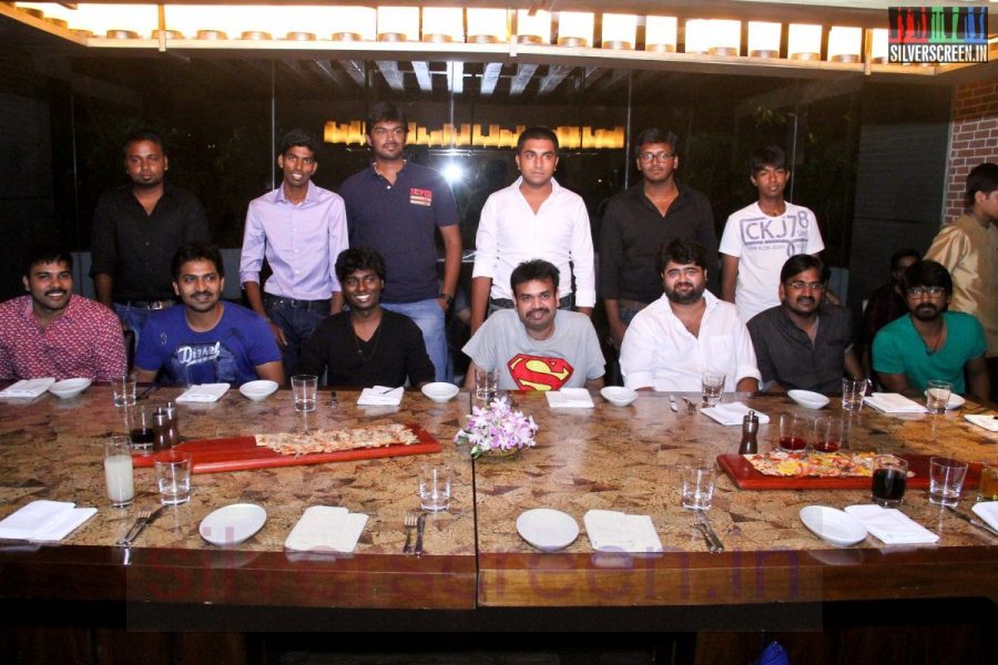Director Atlee, Karthik G Krish, Actor Kreshna, Vaibhav, Karunakaran and Premgi Amaren at Kappal Dinner with Stars Contest Stills