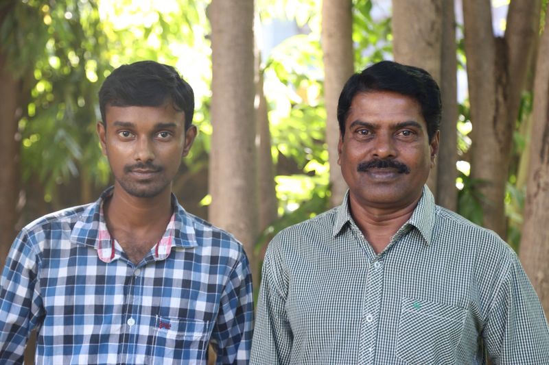 Editor Sudharsan and Cinematographer Rajarathinam in Kathai Thiraikathai Vasanam Iyakkam Success Meet Stills