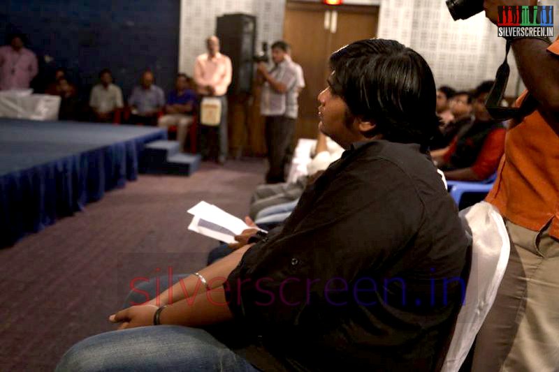 Director Karthik Subbaraj at the LV Prasad film and TV Academy Convocation Day