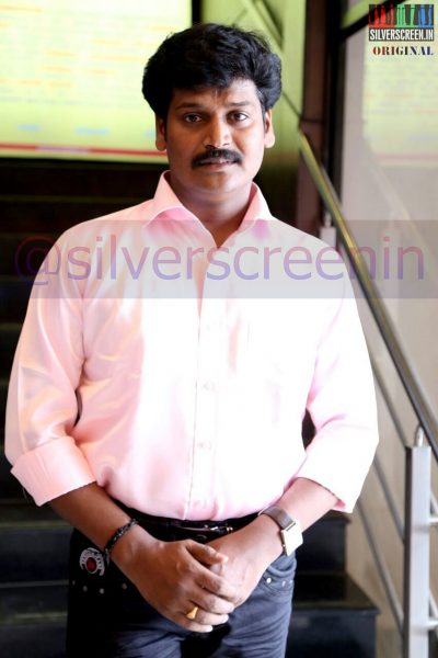 Actor Muthuram at the Manam Konda Kadhal Audio Launch