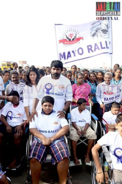 Actor Vijay Sethupathi at the Mayo Rally for MUSCULAR DYSTROPHY Awareness