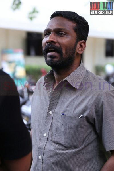 Director Vetrimaaran at Poriyaalan Press Meet Stills