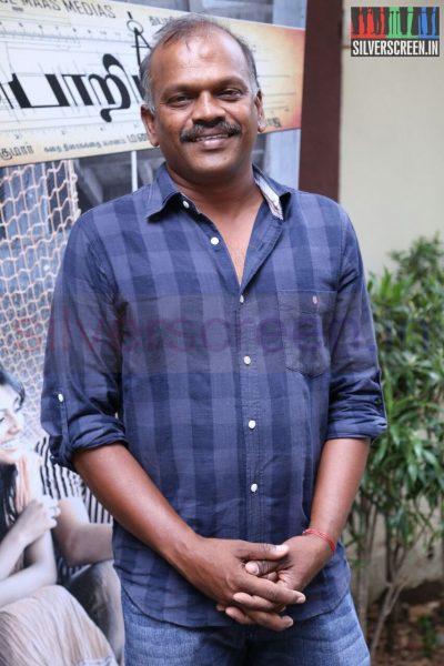 Cinematographer R Velraj at Poriyaalan Press Meet Stills