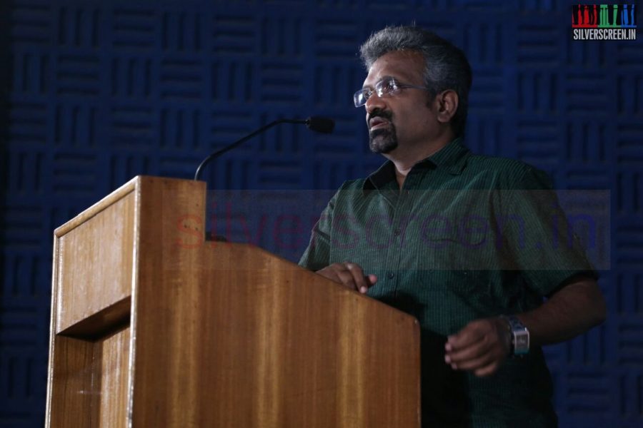 Producer T Siva at Poriyaalan Press Meet Stills